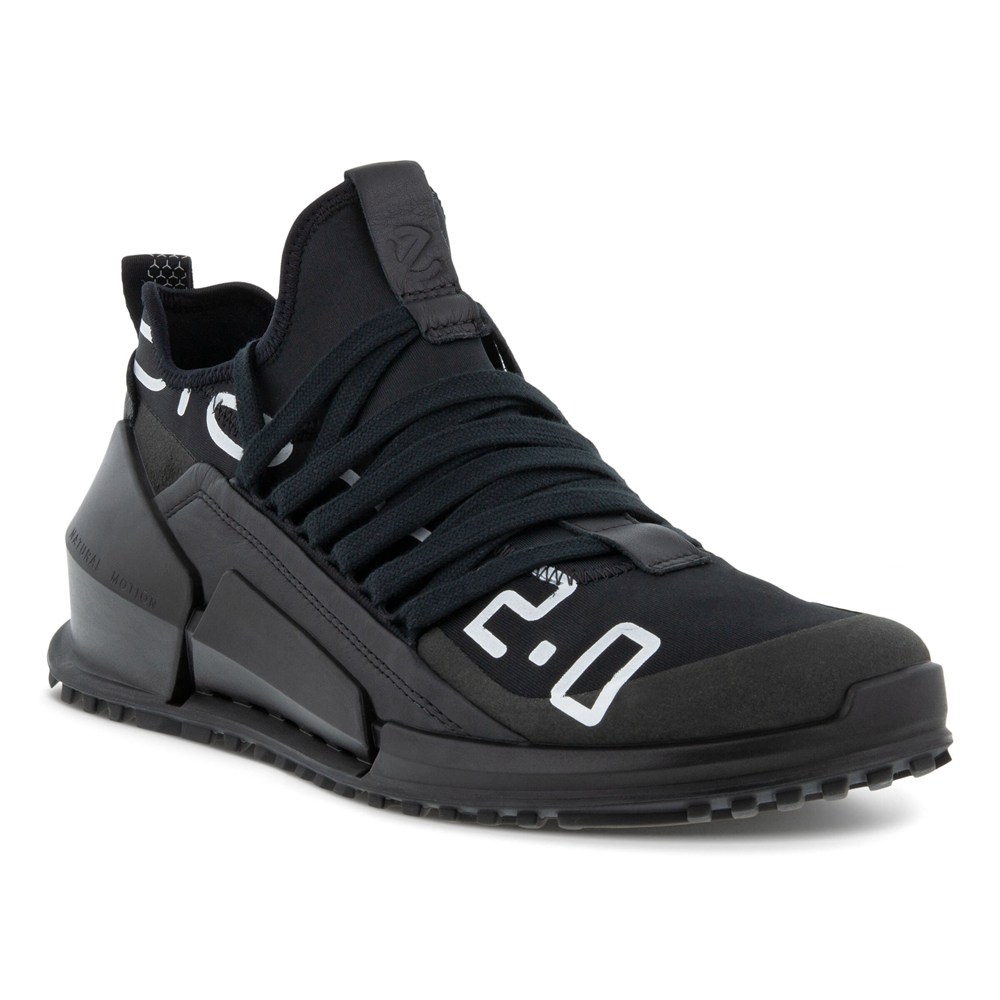 Tenis Hombre - ECCO Biom 2.0 Bajos Tex - Negros - CLT154627